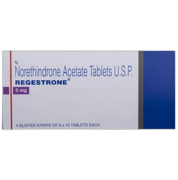 regestrone 5mg tablet 10's